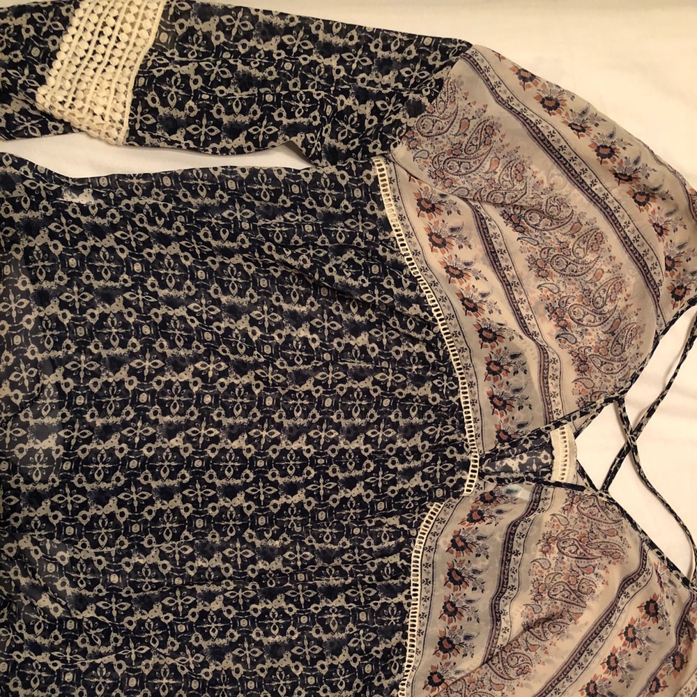 Patterned blouse